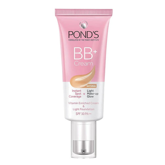 POND'S BB+ Cream, Instant Spot Coverage + Light Make-up Glow, Natural 9g
