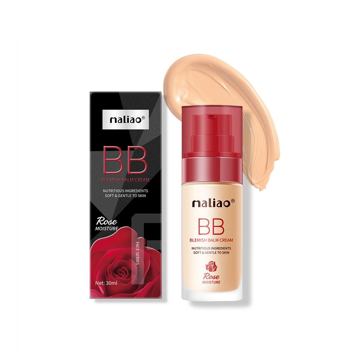 Maliao BB Blemish Balm Rose Foundation