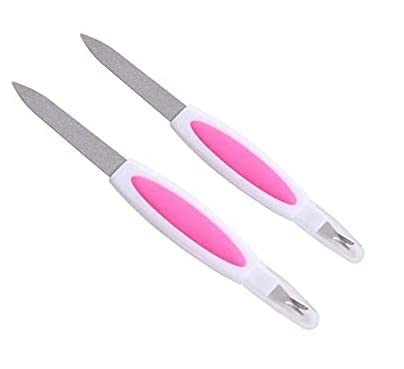 Midazzle Manicure Pedicure Nail File Tool Cuticle Trimmer Cutter Remover for Women (Pack of 2)