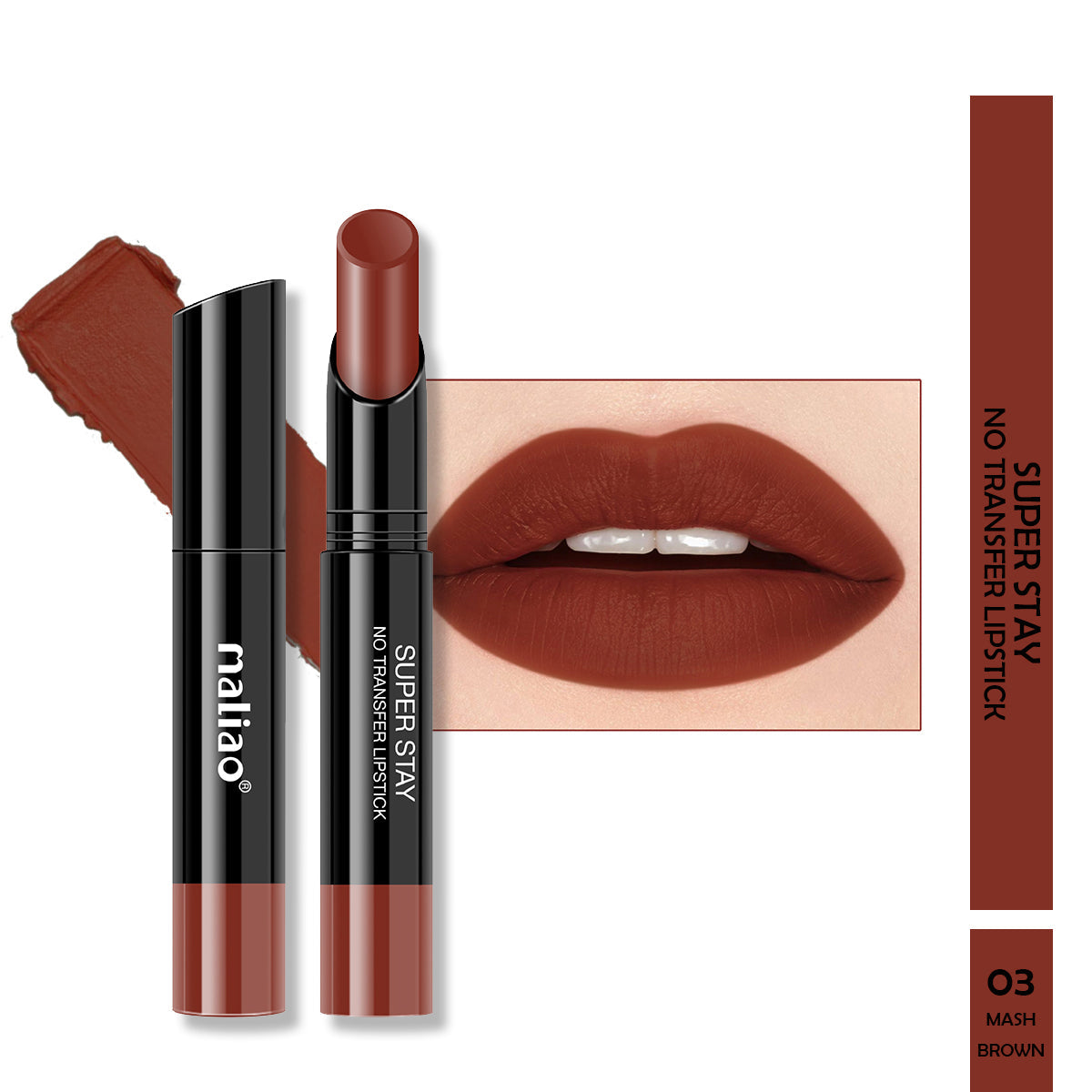 Maliao Super Stay No Transfer Lipstick