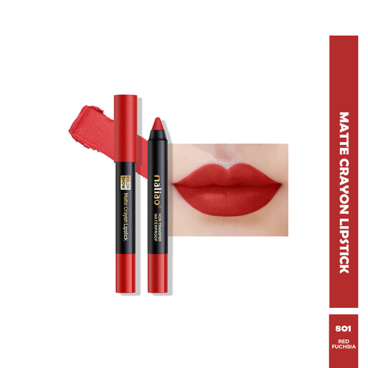 Maliao Matte Crayon Lipstick -Transfer Waterproof Color Show