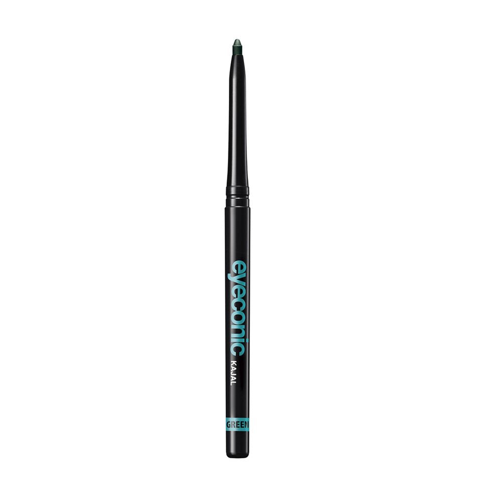 LAKMÉ Eyeconic Black Kajal 0.35 g (Combo Pack of 2) Matte Kohl Liner in a Twist Up Pencil - Waterproof, Smudge Proof & Long Lasting Eye Makeup