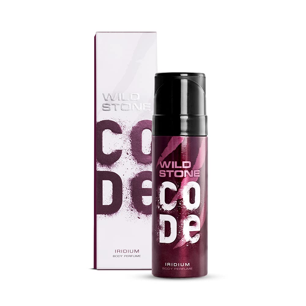 WILD STONE CODE Titanium Long Lasting No Gas Body Perfume For Men, 150Ml, Spray