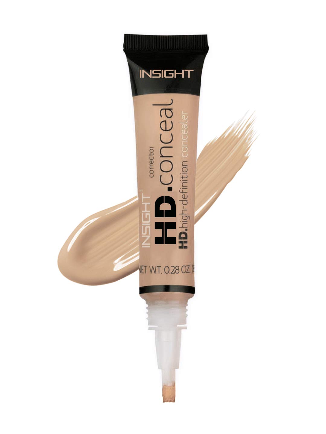 INSIGHT Hd Cream Natural Full Coverage Concealer For Normal Skin Type, Golden Sand-04