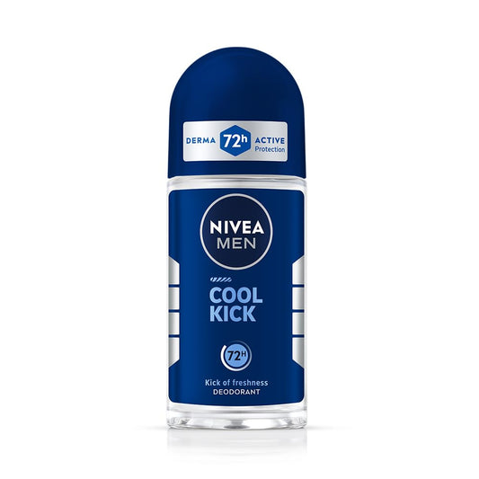 NIVEA MEN Deodorant Roll On, Cool Kick, 50ml