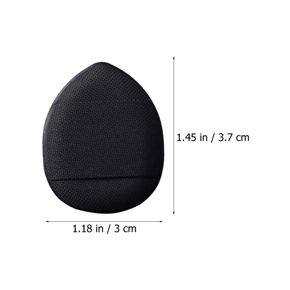 Mini Finger Powder Puff 4 pcs Finger Makeup finger beauty blender Sponges, Mini Soft Cosmetic Finger Puff, Perfect for Foundation, BB Cushion, Cream, Concealer