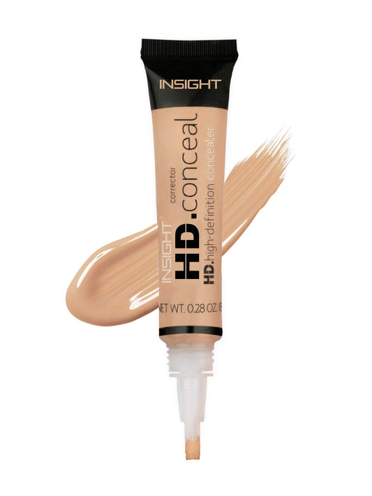 INSIGHT Hd Cream Natural Full Coverage Concealer For Normal Skin Type, Golden Sand-04