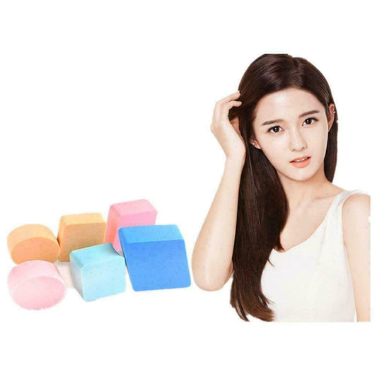 EPISKEY® 5 Pcs Makeup Sponge Set, Multi Coloured, Blender Beauty Foundation and Concealer Blending Sponge for Liquid, Cream, and Powder, Multi-Purpose Super Soft (Makeup Sponge)
