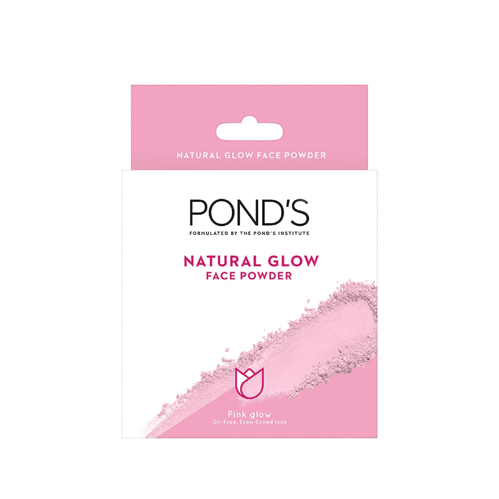 POND's Natural Glow Face Matte Powder For Normal Skin, Bb Glow - 30G, Pink