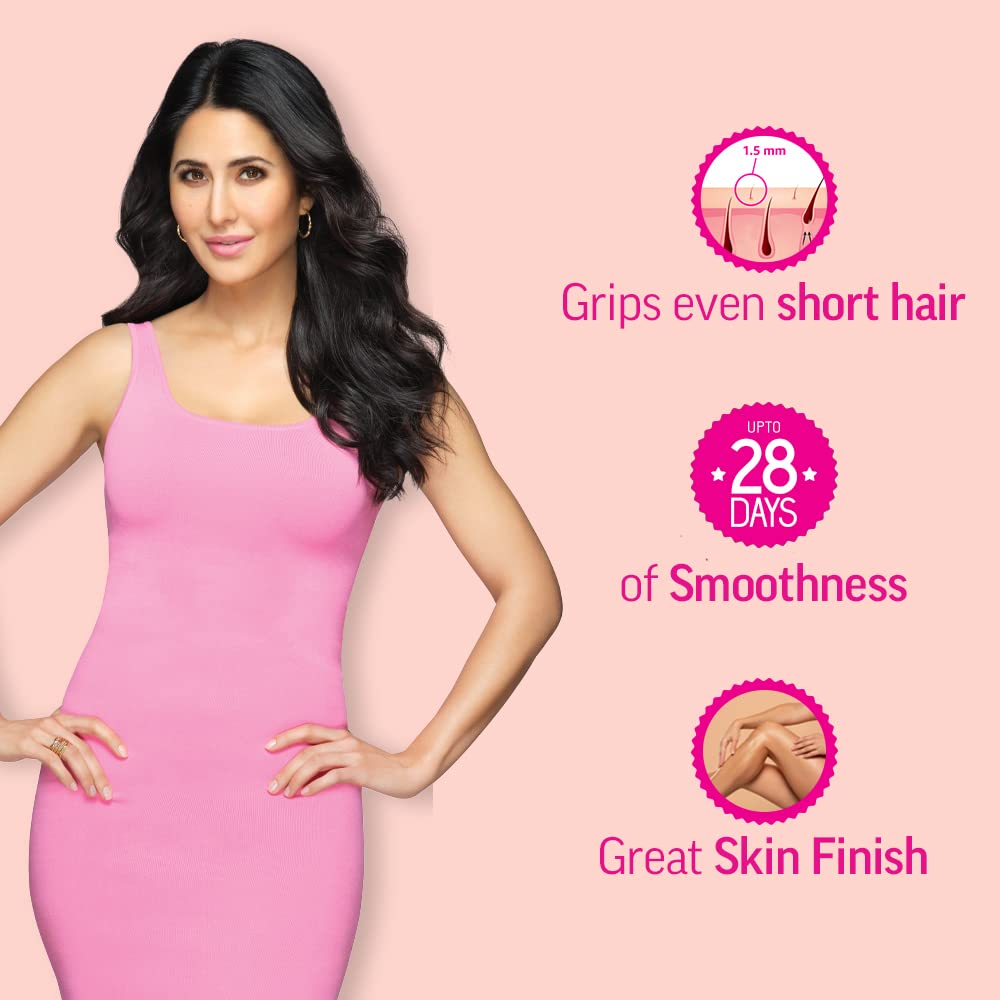 Veet Full Body Waxing Strips Kit for Normal Skin, 20 Strips