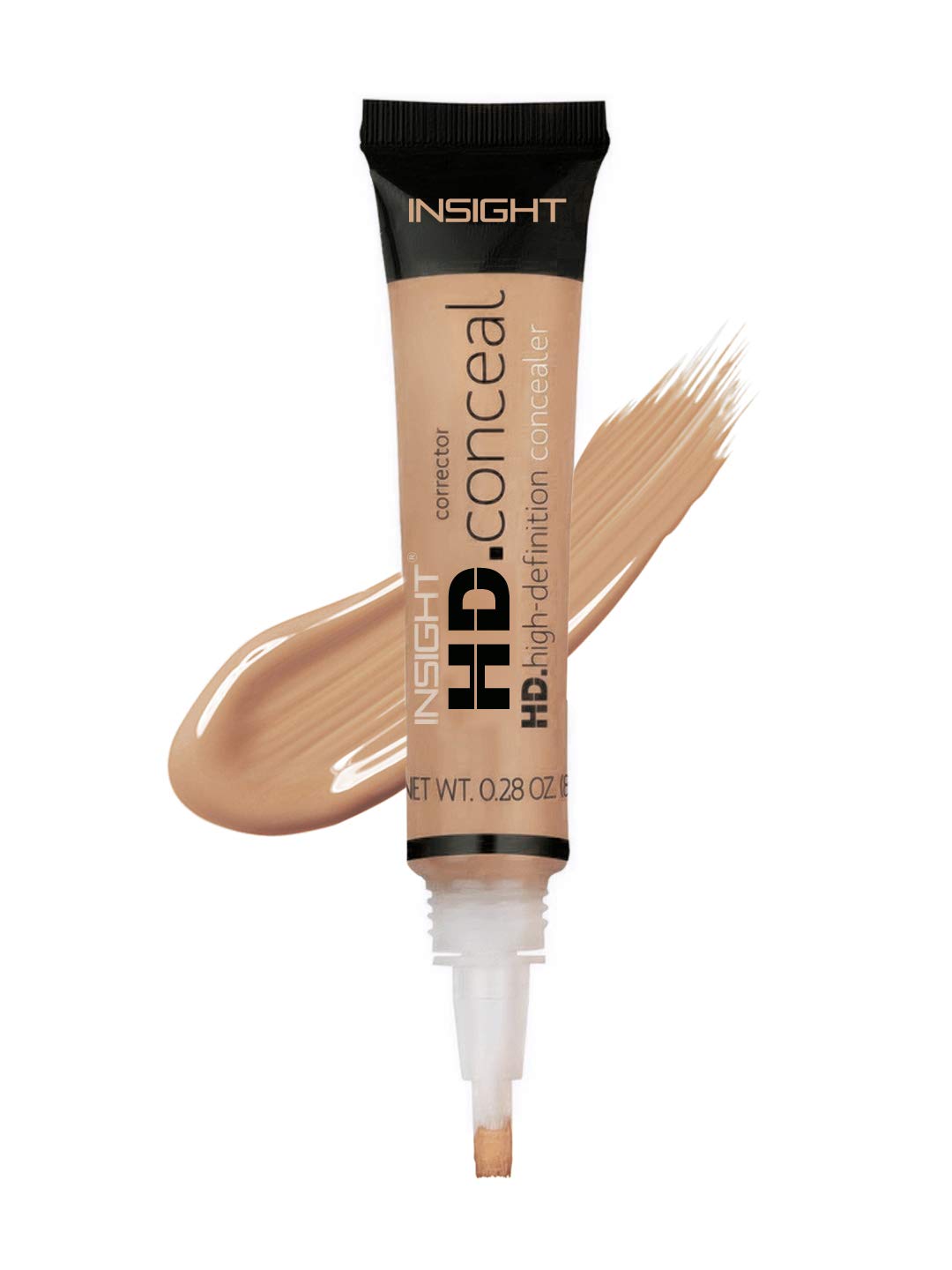INSIGHT Hd Cream Natural Full Coverage Concealer For Normal Skin Type, Golden Sand-04