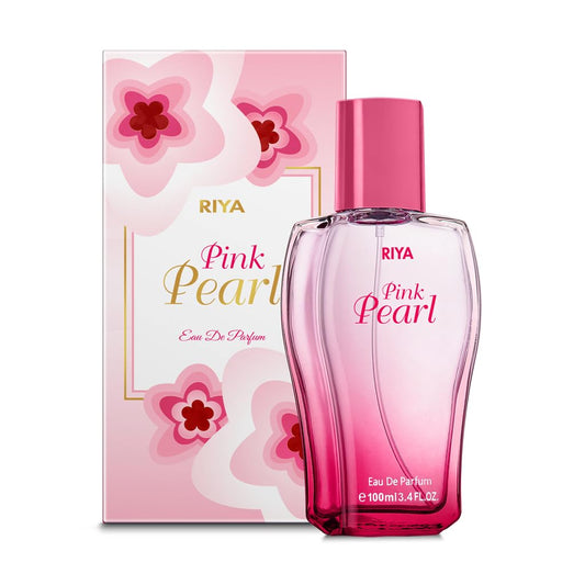 RIYA Pink Pearl For Women | Eau De Parfum Spray | Citrus Rose 100 ML | Long Lasting Fragrance | Fashion Fragrance | Pretty Pink | Love yourself