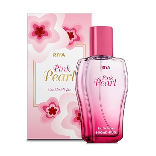 RIYA Pink Pearl For Women | Eau De Parfum Spray | Citrus Rose 100 ML | Long Lasting Fragrance | Fashion Fragrance | Pretty Pink | Love yourself