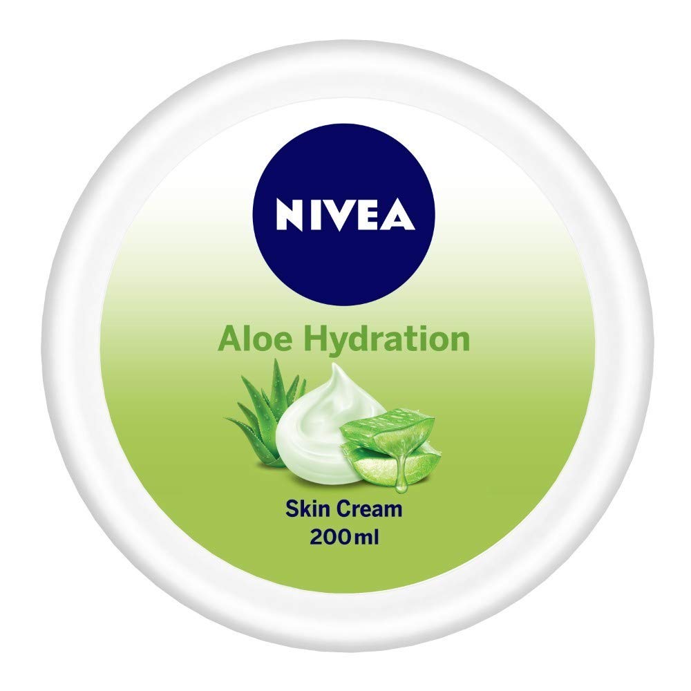 NIVEA Soft Light Moisturizer, 300 ml, for Face, Hand & Body, Non-Greasy Cream with Vitamin E & Jojoba Oil for Instant Hydration
