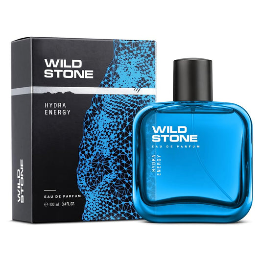 Wild Stone Hydra Energy EDP Premium Perfume for Men, 100 Ml | Long-lasting Eau De Parfum | Refreshing Fragrances for Modern Man | Active Lifestyle | Gift For Men.