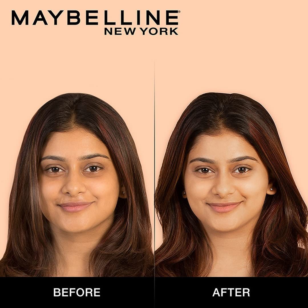 Maybelline New York Liquid Foundation, Matte & Poreless, Full Coverage Blendable Normal to Oily Skin, Fit Me, 220 Natural Beige, 18ml