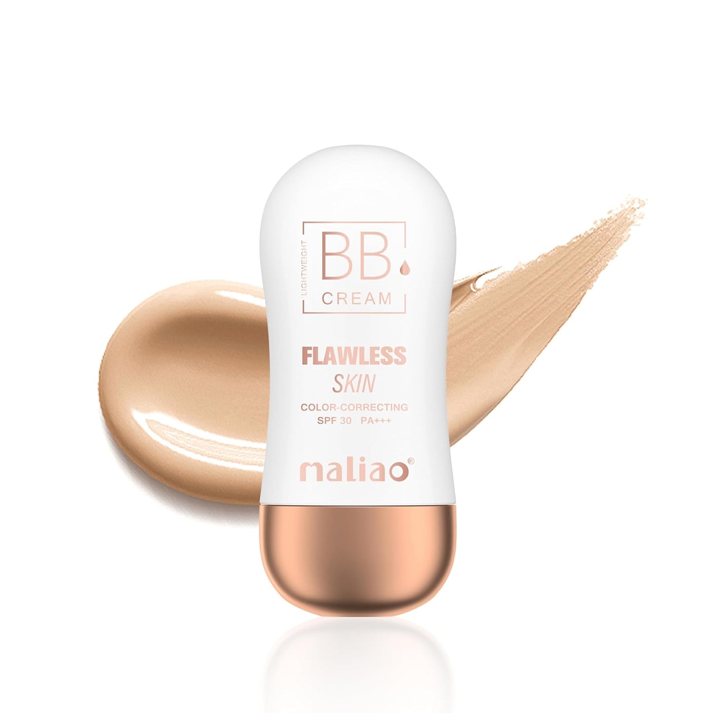 Maliao BB Cream Flawless Skin Color Correcting SPF 30 PA+++ (01-FAIR)