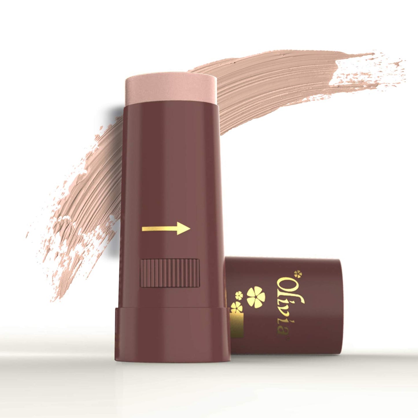 Olivia Waterproof Natural Honey Makeup Cream Concealer Pan Cake, Medium Coverage, For All Skin Types (25G, Shade No.24)