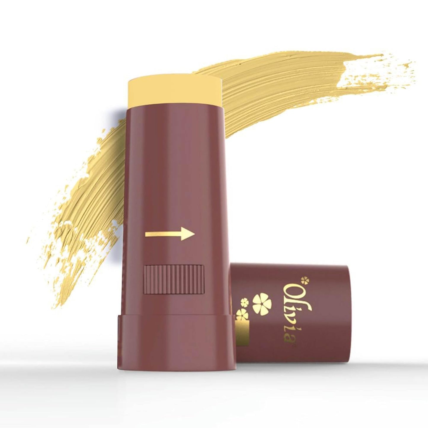 Olivia Waterproof Natural Honey Makeup Cream Concealer Pan Cake, Medium Coverage, For All Skin Types (25G, Shade No.24)