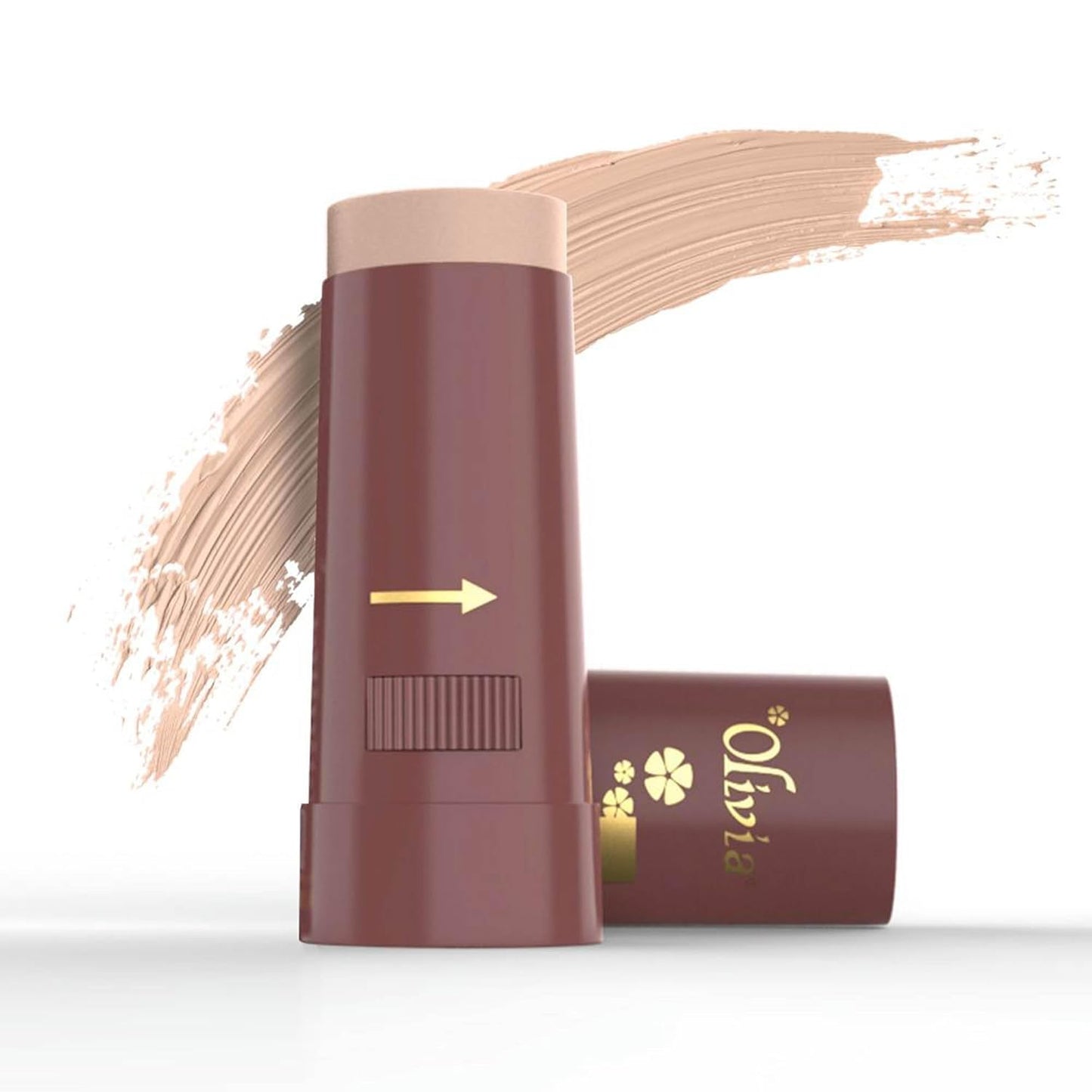 Olivia Waterproof Natural Honey Makeup Cream Concealer Pan Cake, Medium Coverage, For All Skin Types (25G, Shade No.24)
