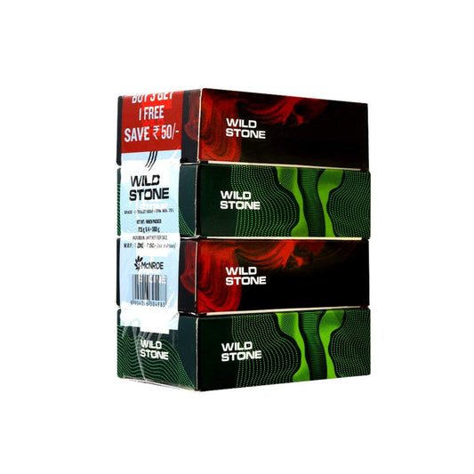 Wild Stone Soap Combo (3+1) for Men