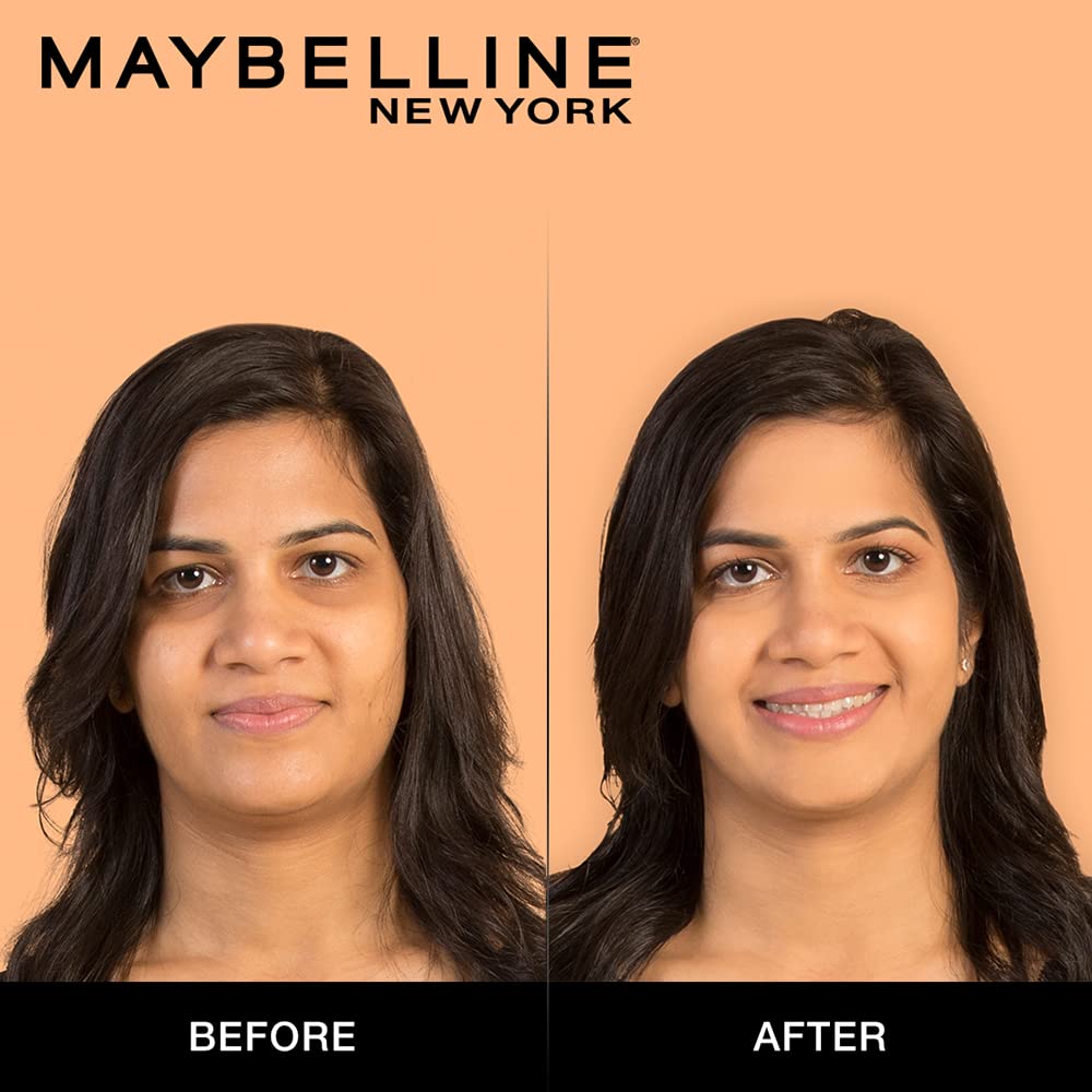 Maybelline New York Liquid Foundation, Matte & Poreless, Full Coverage Blendable Normal to Oily Skin, Fit Me, 220 Natural Beige, 18ml
