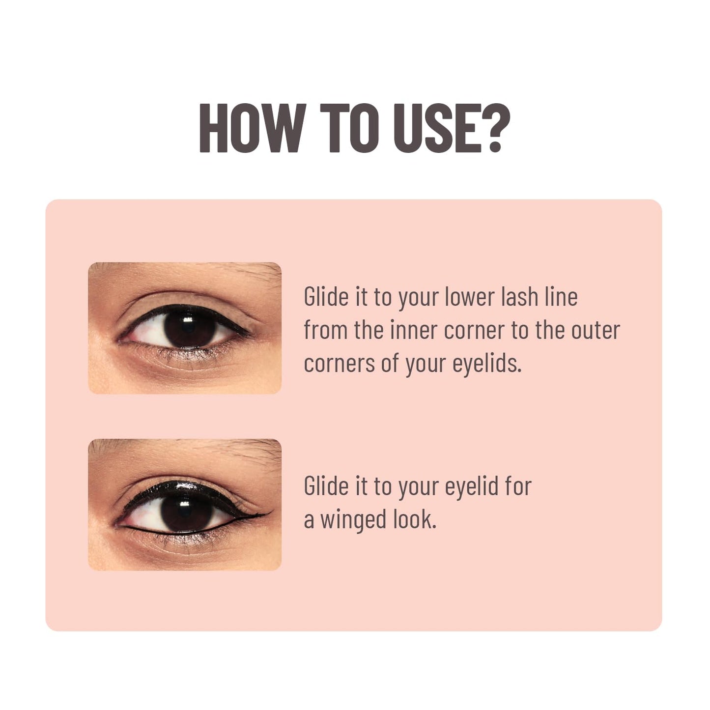 Swiss Beauty Soft Kohl Kajal | Waterproof & Smudge-Proof | Long-Lasting | One Stroke Application | 5gm