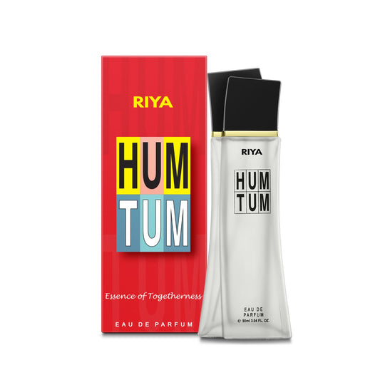 RIYA HUM TUM |Essence of Togetherness | 90 ml Perfume for Men & Women | Eau De Parfum with Long Lasting Fragrance | Citrus Floral Spicy Scent | Fragrance Spray