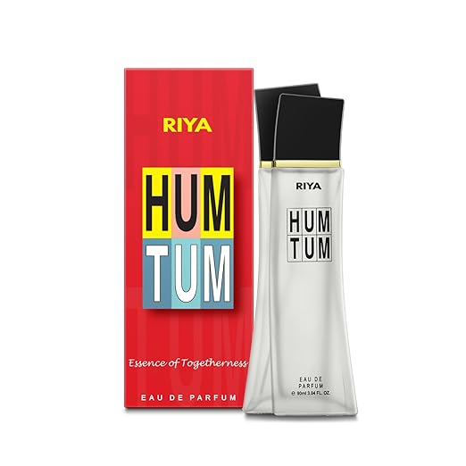 RIYA HUM TUM |Essence of Togetherness | 90 ml Perfume for Men & Women | Eau De Parfum with Long Lasting Fragrance | Citrus Floral Spicy Scent | Fragrance Spray