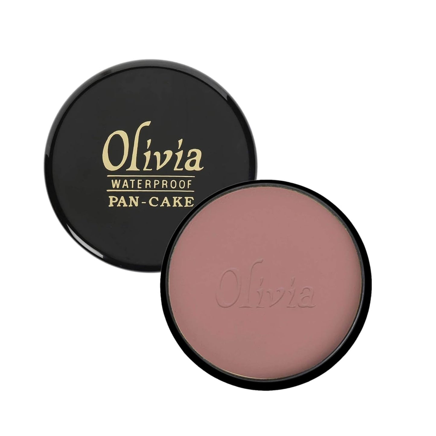 Olivia Waterproof Natural Honey Makeup Cream Concealer Pan Cake, Medium Coverage, For All Skin Types (25G, Shade No.24)