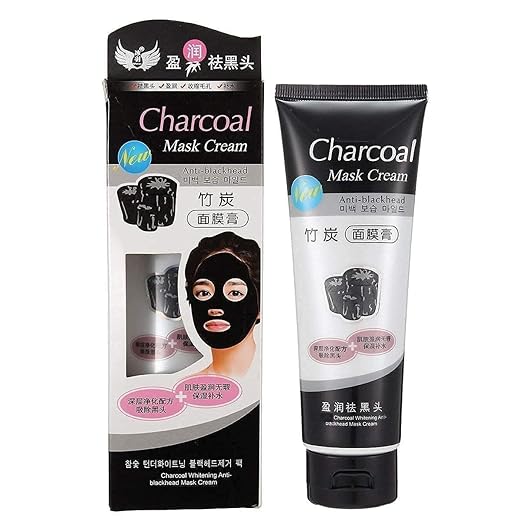 Charcoal Peel Off Mask for Women & Men | Removes Blackheads & Whiteheads | Deep Cleansing Charcoal Peel Off Mask for Oily Skin & Dull Face | 130 g