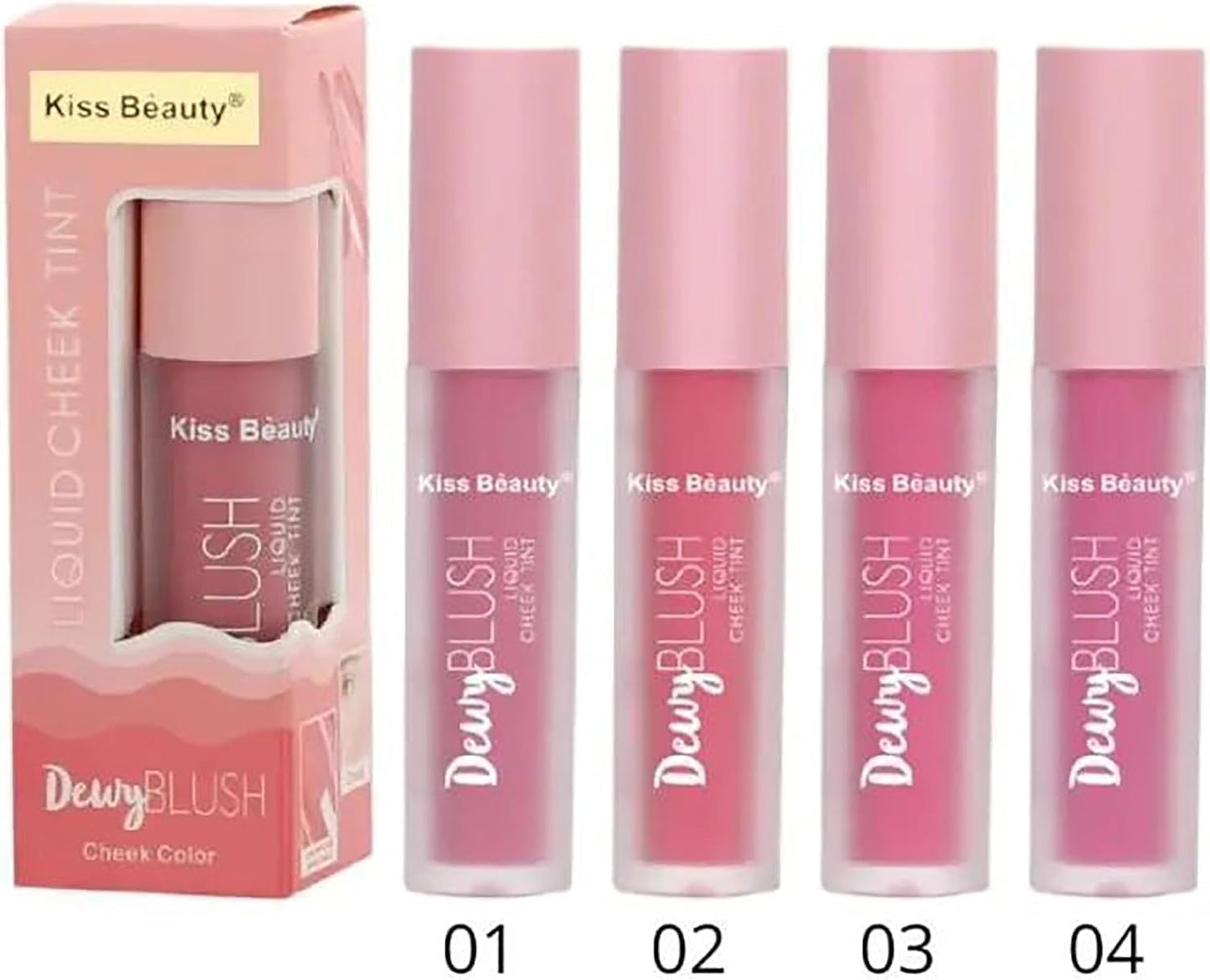 Kiss Beauty Liquid Dwey Blush /Cheek Colour