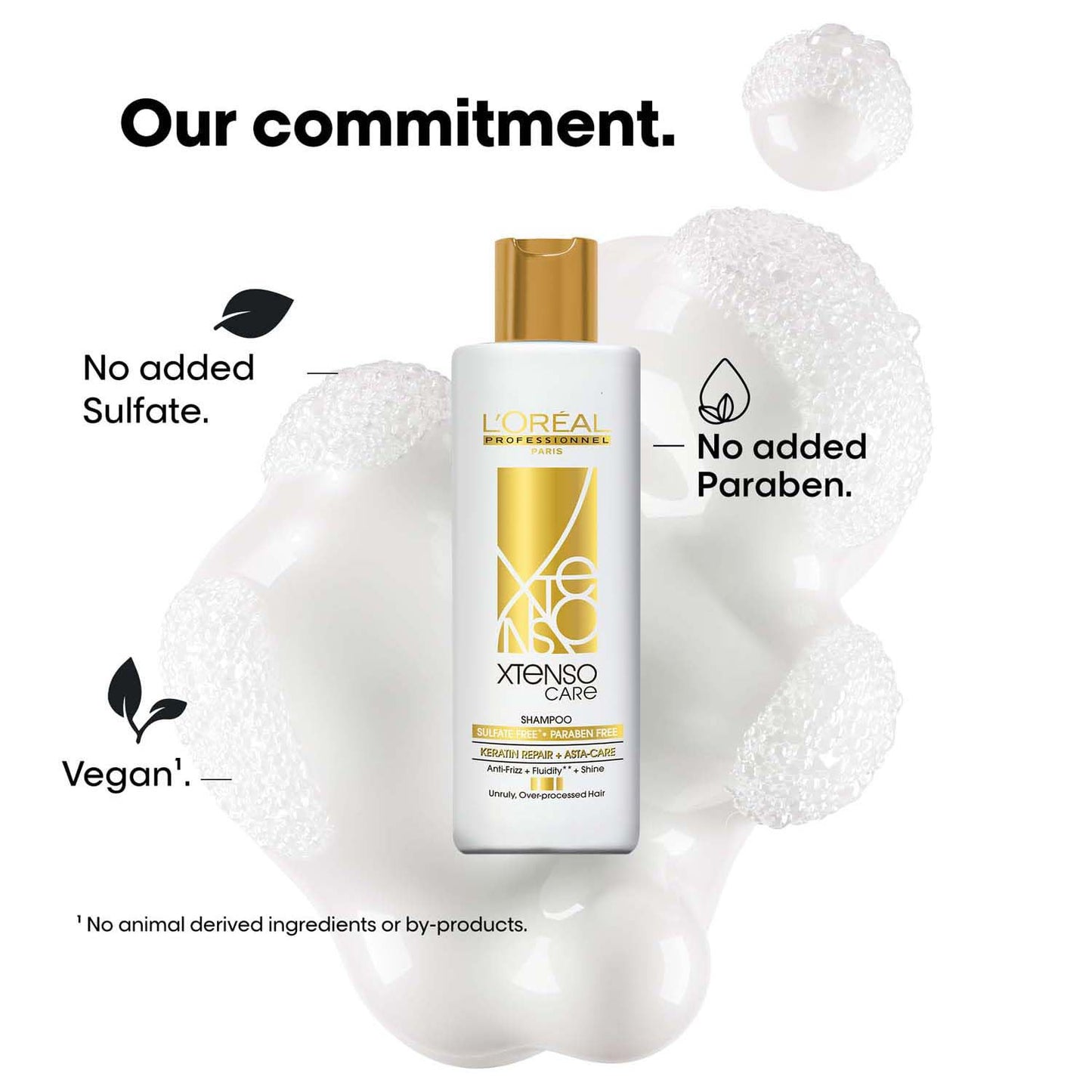 L'Oréal Professionnel Paris Xtenso Care Sulfate-Free* Shampoo 250Ml And Hair Masque 200Ml Combo For All Hair Types (Pack Of 2)
