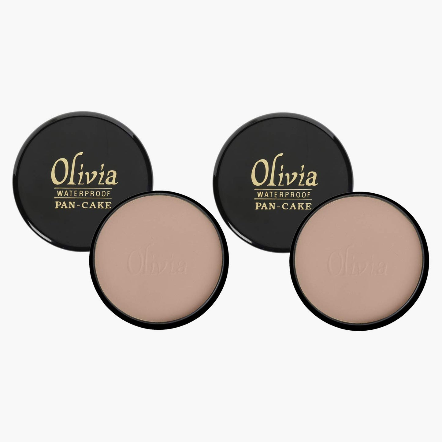 Olivia Waterproof Natural Honey Makeup Cream Concealer Pan Cake, Medium Coverage, For All Skin Types (25G, Shade No.24)