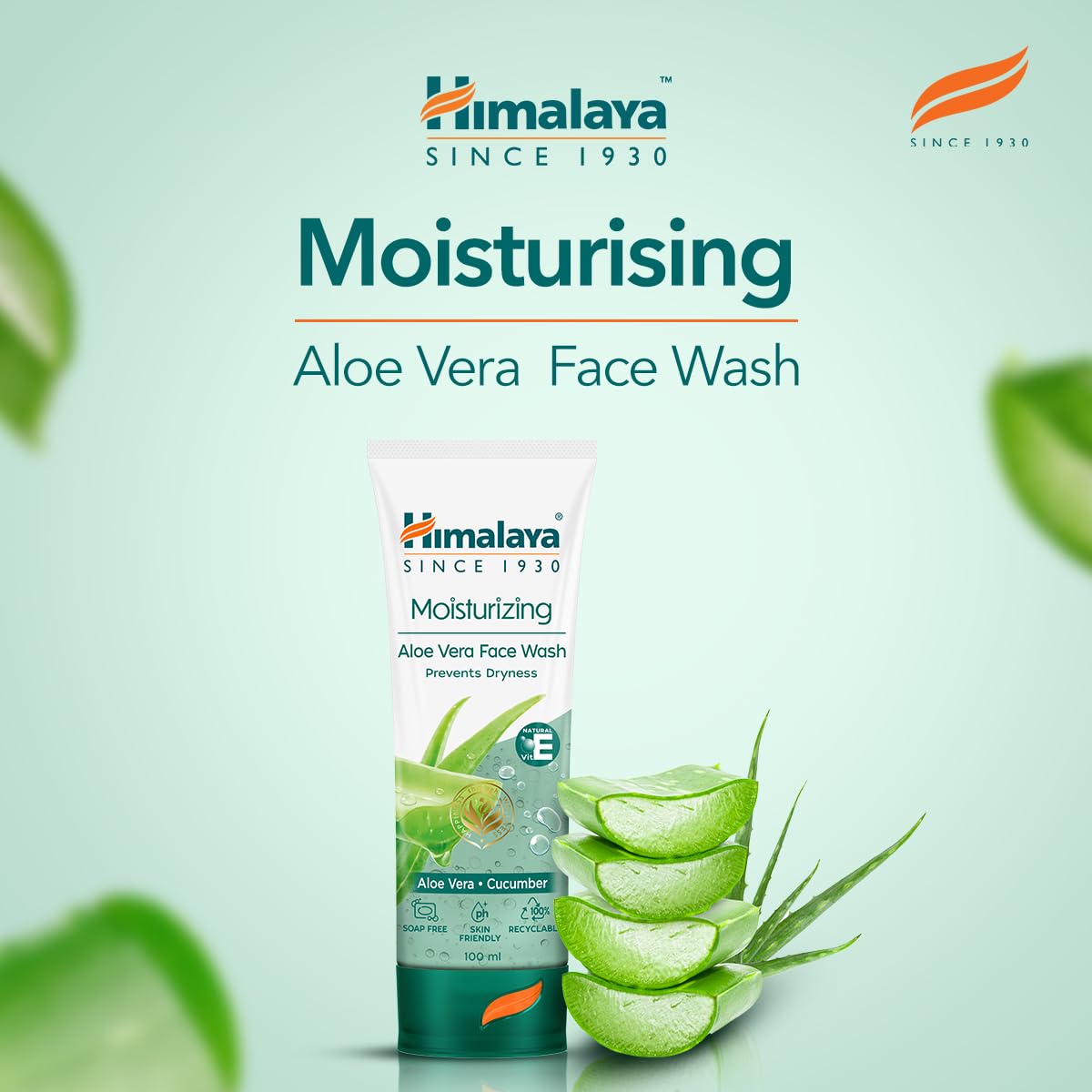 Himalaya Moisturizing Aloe Vera Face Wash, 200ml