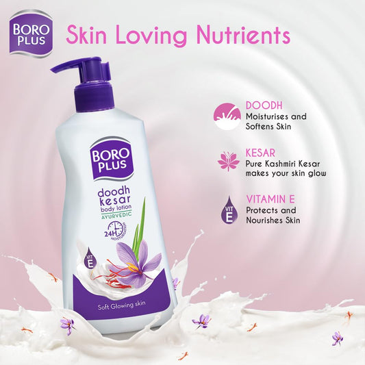 BOROPLUS Body Lotion for Nourishment (Normal Skin) 400 milliliters