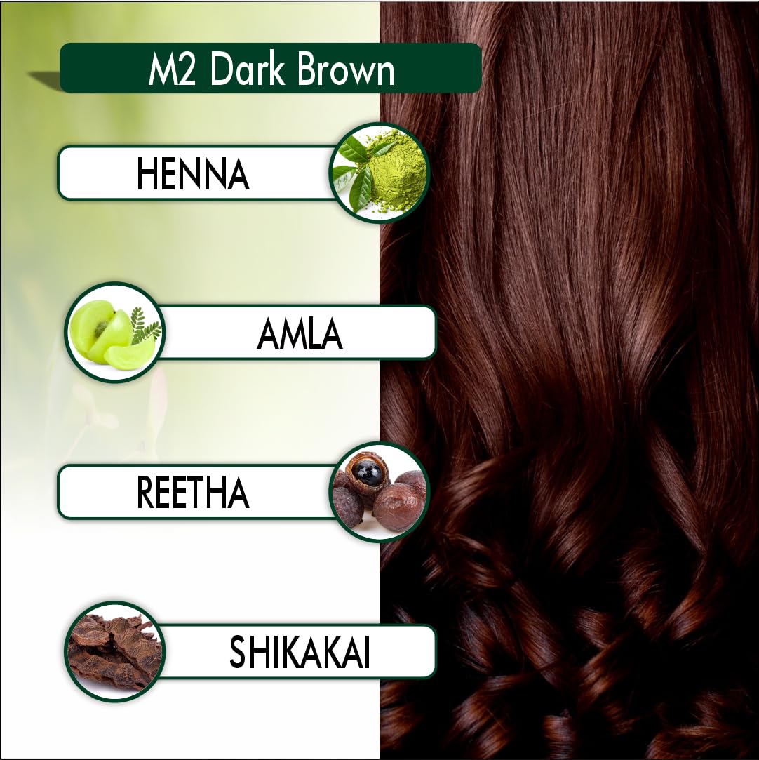 'Sterling Naturals Megha Mehandi Hair Care Powder – Megha Mehandi (Pack Of 4) For Natural Hair Color Solution | For Men & Women 45GM