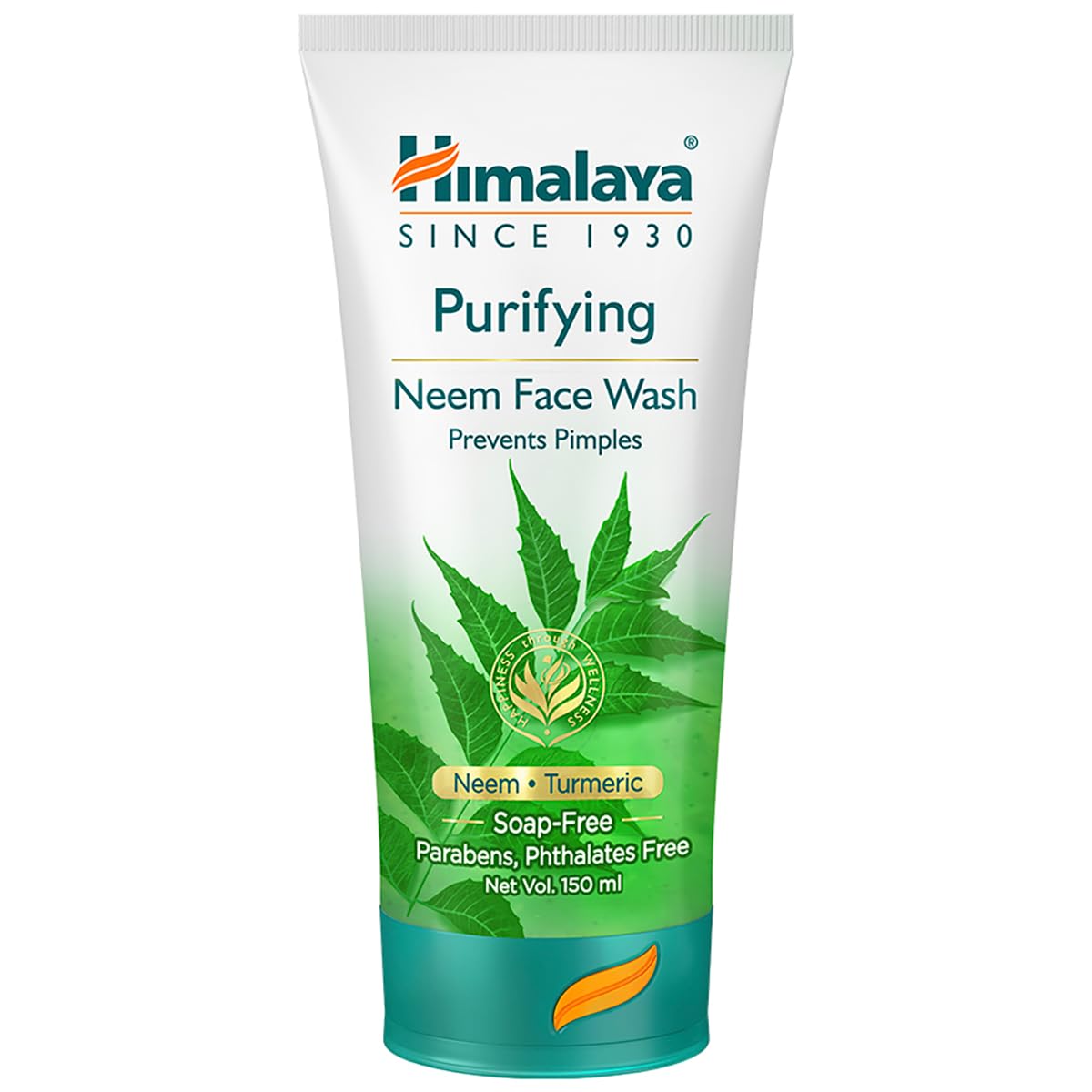 Purifying Neem Face Wash, 200 ml Tube Pack | Soap Free | Paraben, Phthalates free | Best for Acne Prone Skin | Eliminates Pimples