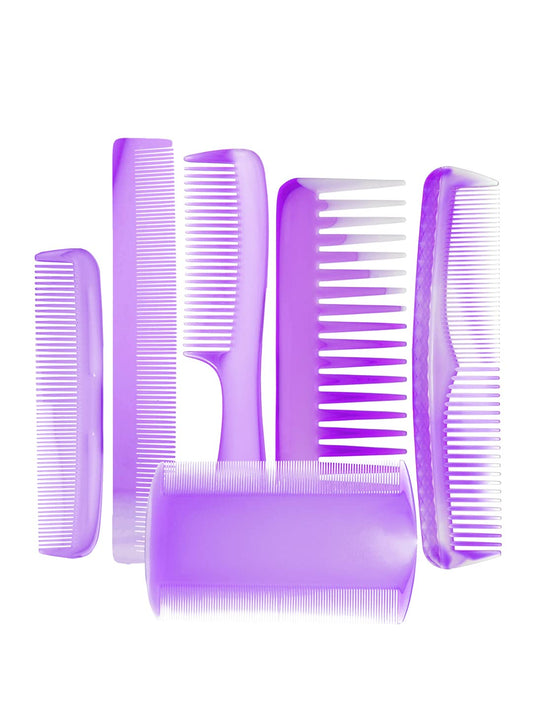 Combo of 6 Pcs Multipurpose Combs (6pc Comb set)