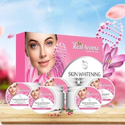 Top Max real aroma Skin Whitening Fairness Facial Kit, Pack of 1