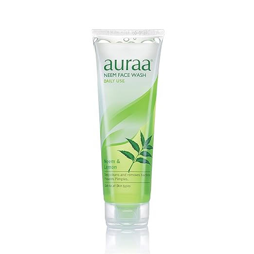 Auraa Neem Face Wash Helps to Fights with Pimples | 125 GM
