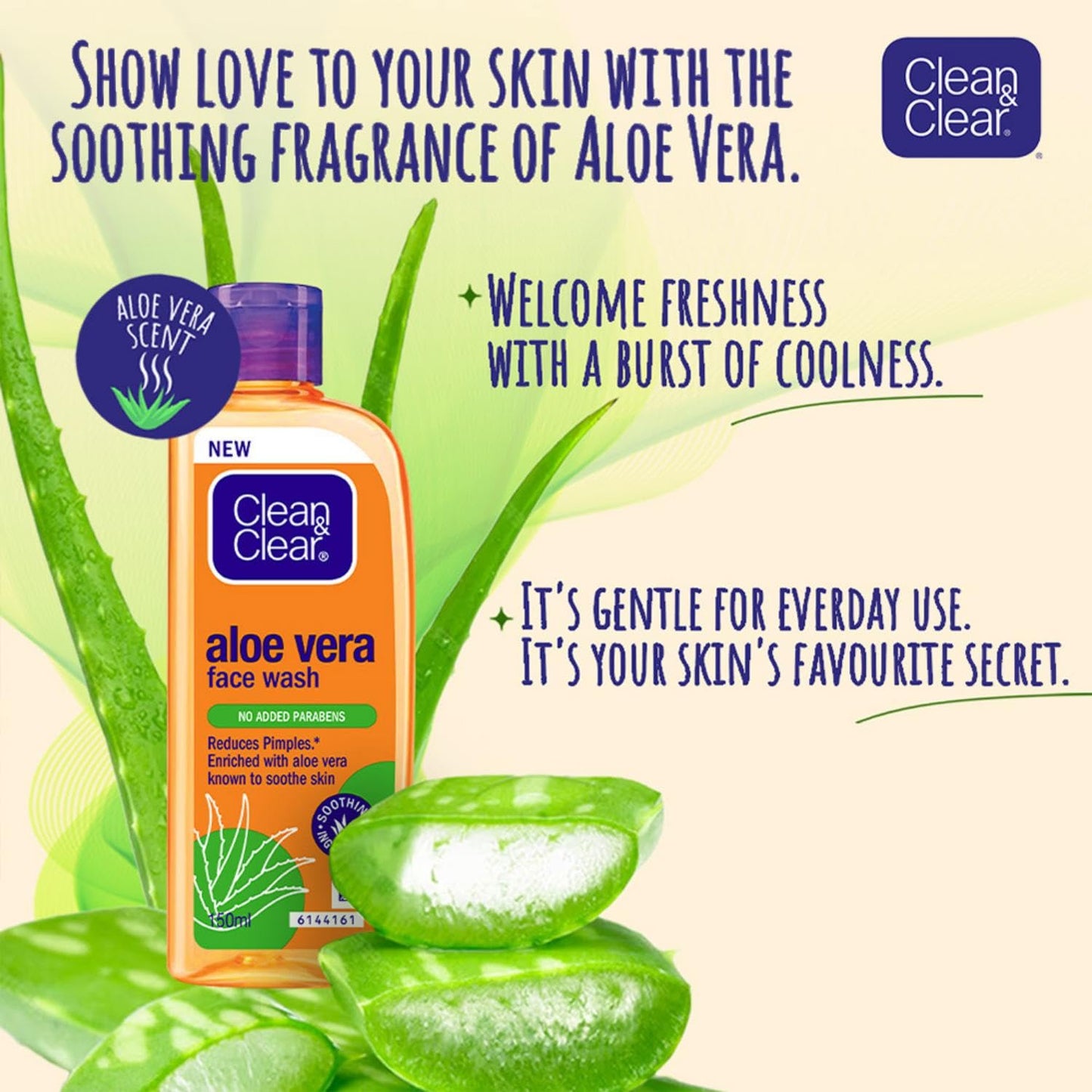 Clean & Clear Foaming Face Wash For Oily Skin, 150ml