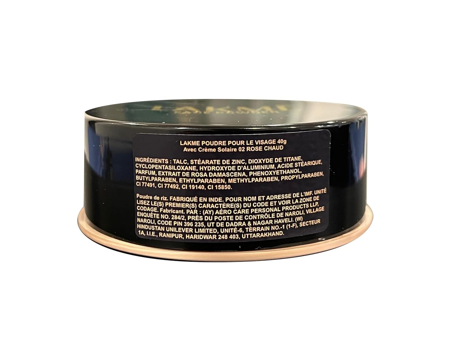 Lakme Rose Loose Face Powder with Sunscreen, Warm Pink, Face Makeup for a Rosy Glow - Matte Finish for Oily Skin Control, 40 g