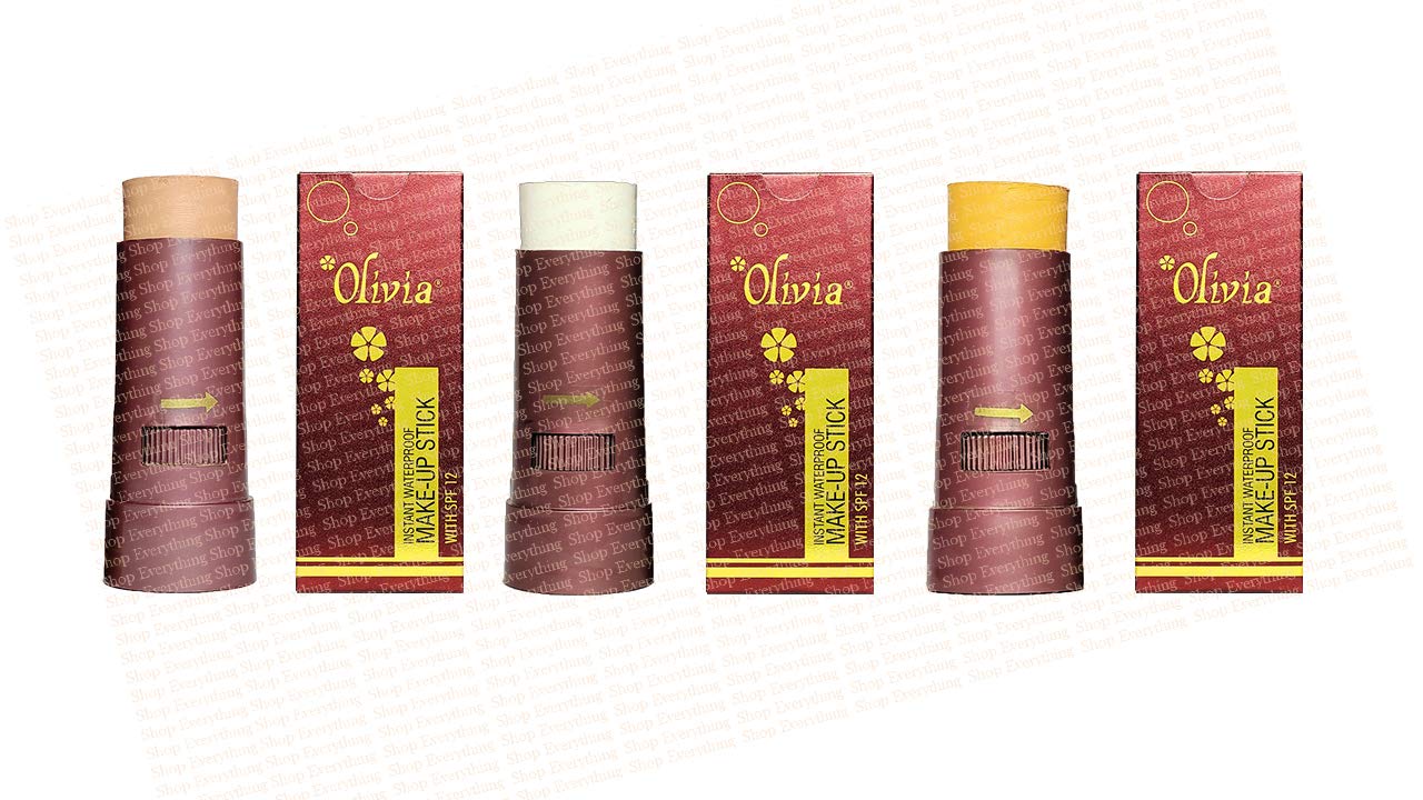 Olivia Waterproof Natural Honey Makeup Cream Concealer Pan Cake, Medium Coverage, For All Skin Types (25G, Shade No.24)