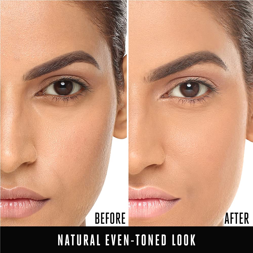 LAKMÉ Forever Matte Compact, Smooth Finish For Normal Skin , Lasts For 12 Hrs, Even Toned Look, Shell, 9G, Black