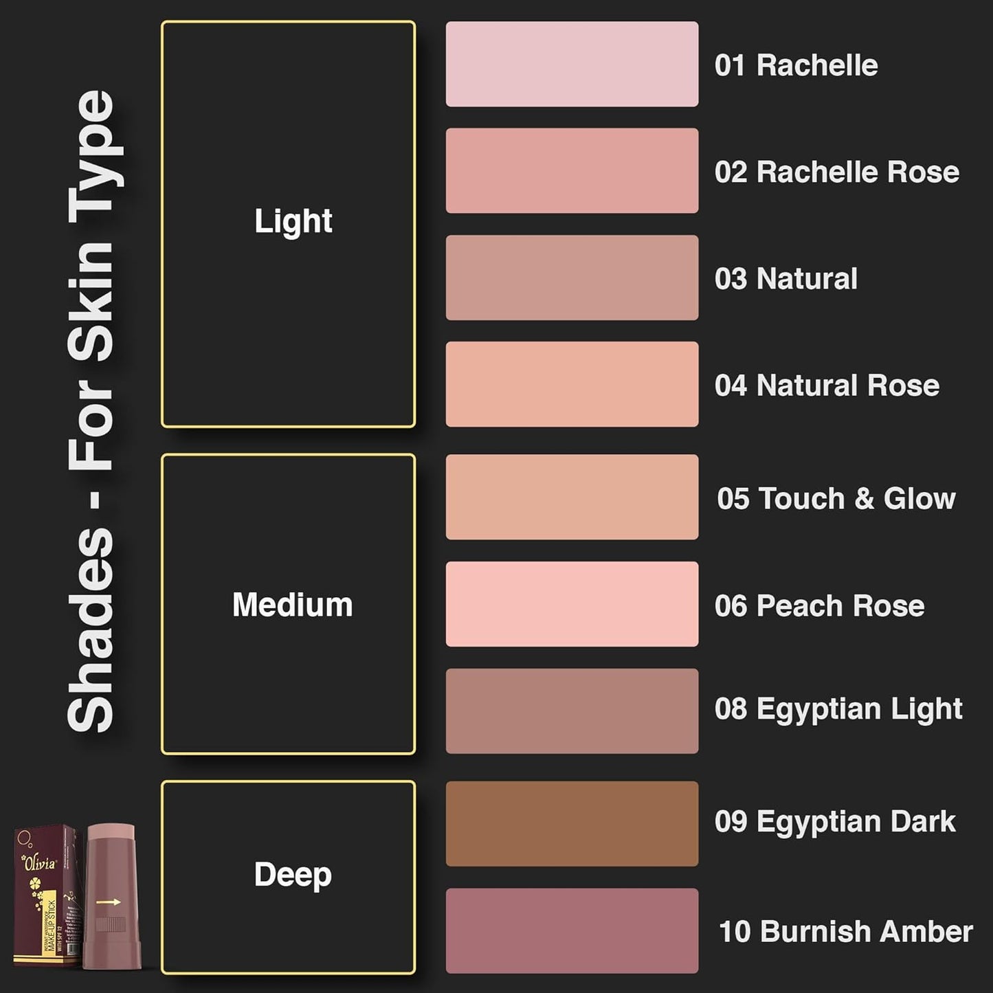 Olivia Waterproof Natural Honey Makeup Cream Concealer Pan Cake, Medium Coverage, For All Skin Types (25G, Shade No.24)