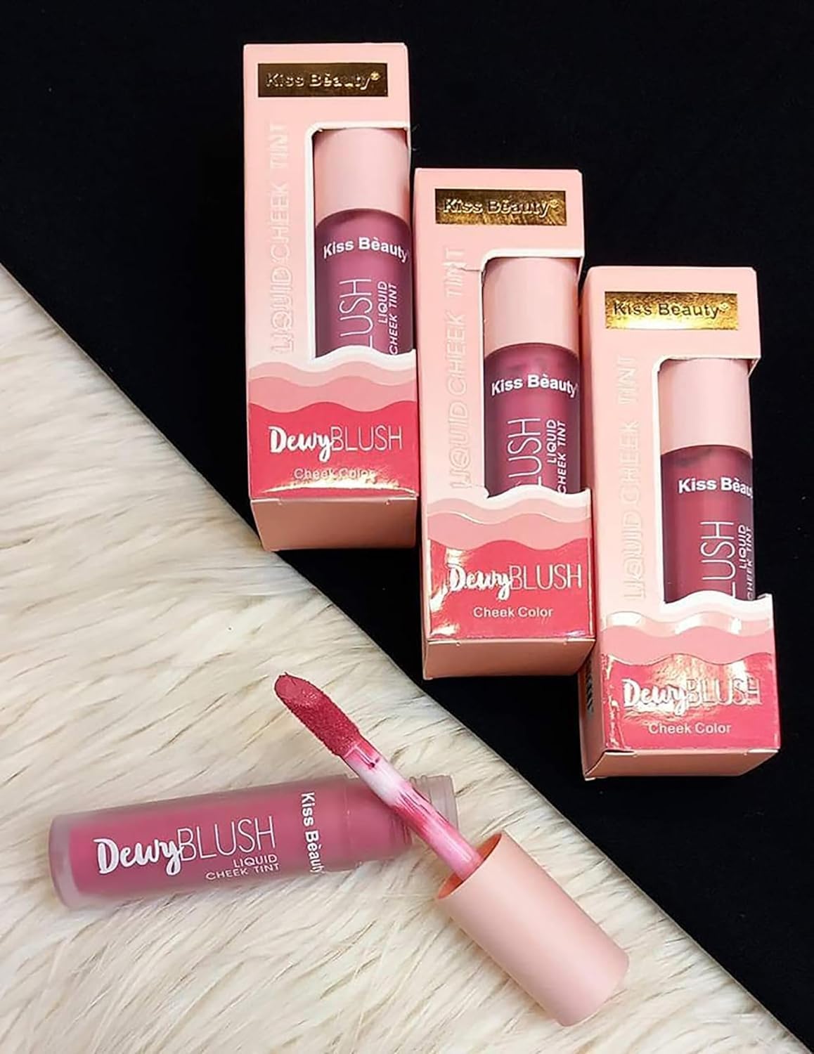 Kiss Beauty Liquid Dwey Blush /Cheek Colour
