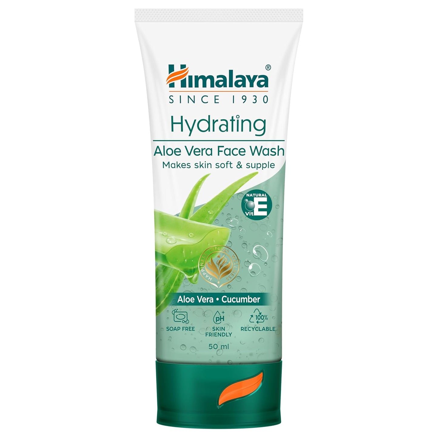 Himalaya Moisturizing Aloe Vera Face Wash, 200ml