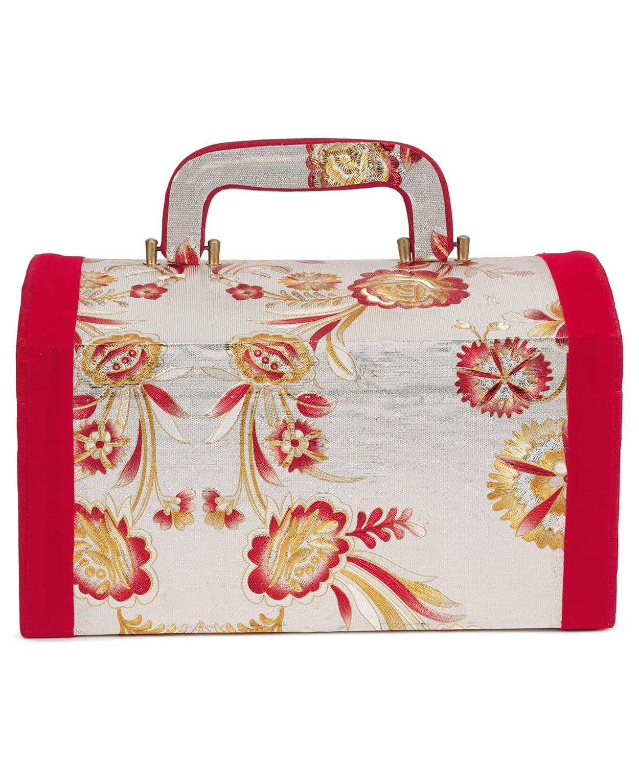 Vararo Palki Box/Cosmetic/Bangle Kit in heavy Hard Coated Material With Lock Make Up Vanity Box Jewellery Box, Vanity Box Vanity Box (Multicolor)