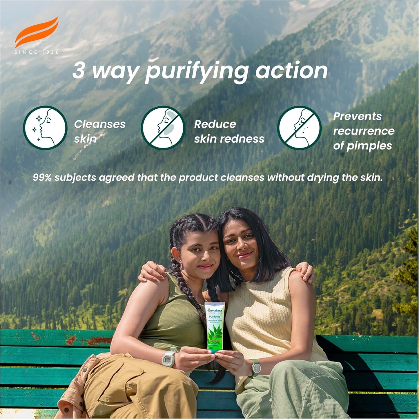 Purifying Neem Face Wash, 200 ml Tube Pack | Soap Free | Paraben, Phthalates free | Best for Acne Prone Skin | Eliminates Pimples